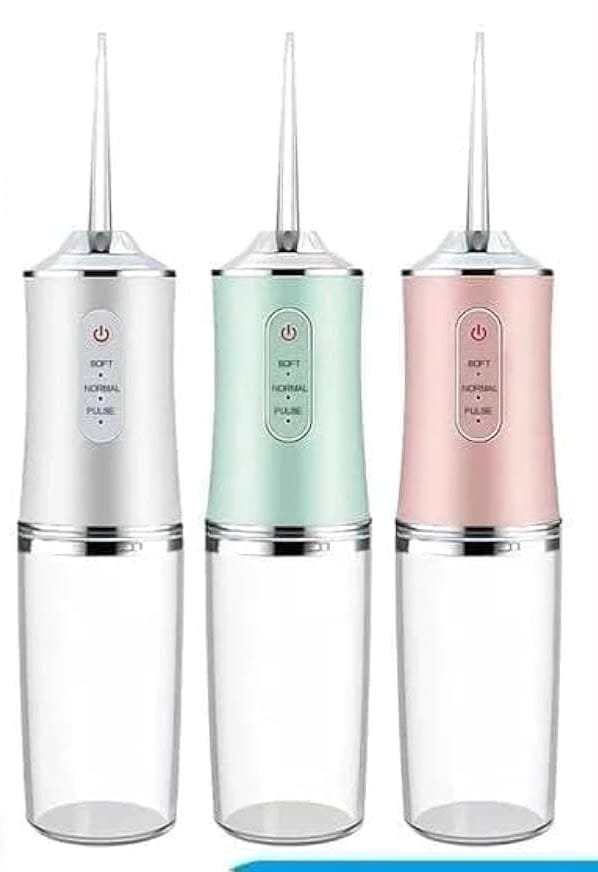 Electric Wireless Water Flosser with 4 Jet Tips | جهاز لاسلكي لتنظيف الفم
