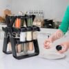 GeBe Spice Rotating Rack (18 pcs bottles) | طقم بهارات دوار