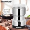 Stainless Steel 220V Electric Coffee Bean Grinder| مطحنة البن