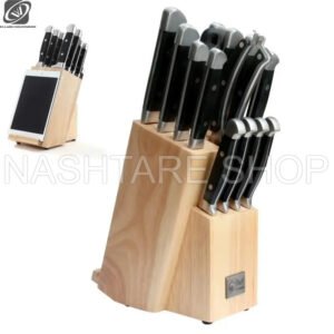 Dorsch Knife Sets With Block 14 PCS | طقم سكاكين دورش 14 قطعة مع حامل
