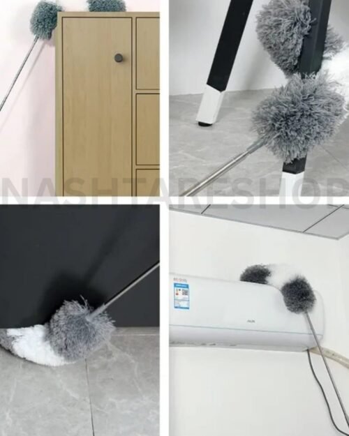 Telescopic Microfiber Duster "فرشاة الغبار من الألياف الدقيقة "