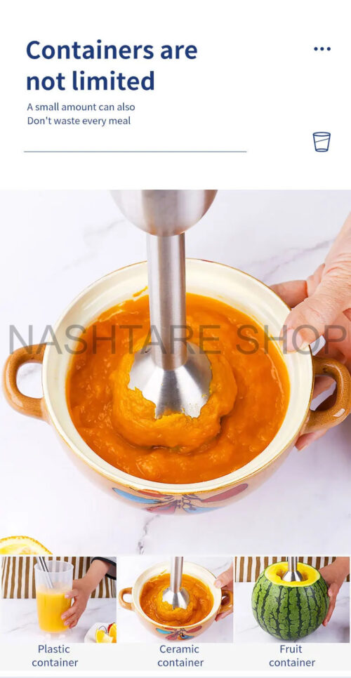 2 Speeds Stainless Steel Hand Mixer | خلاط يدوي - Image 2