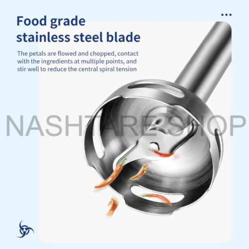 2 Speeds Stainless Steel Hand Mixer | خلاط يدوي - Image 4