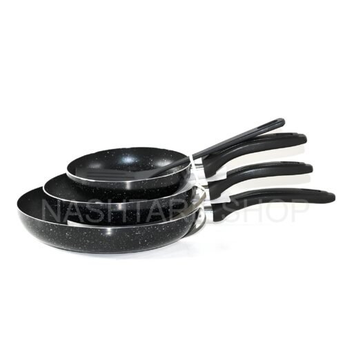 1620641163996_image Gebe Granite frying pan w/ spoon | طقم مقالي 3 قطع مع ملعقة