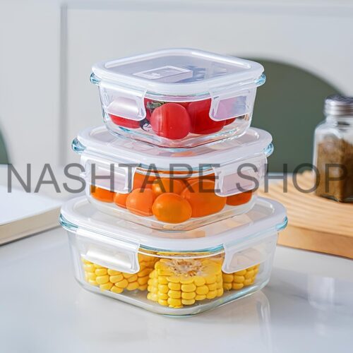 Kitchen Glass Food Containers | علب زجاجية للمطبخ - Image 3