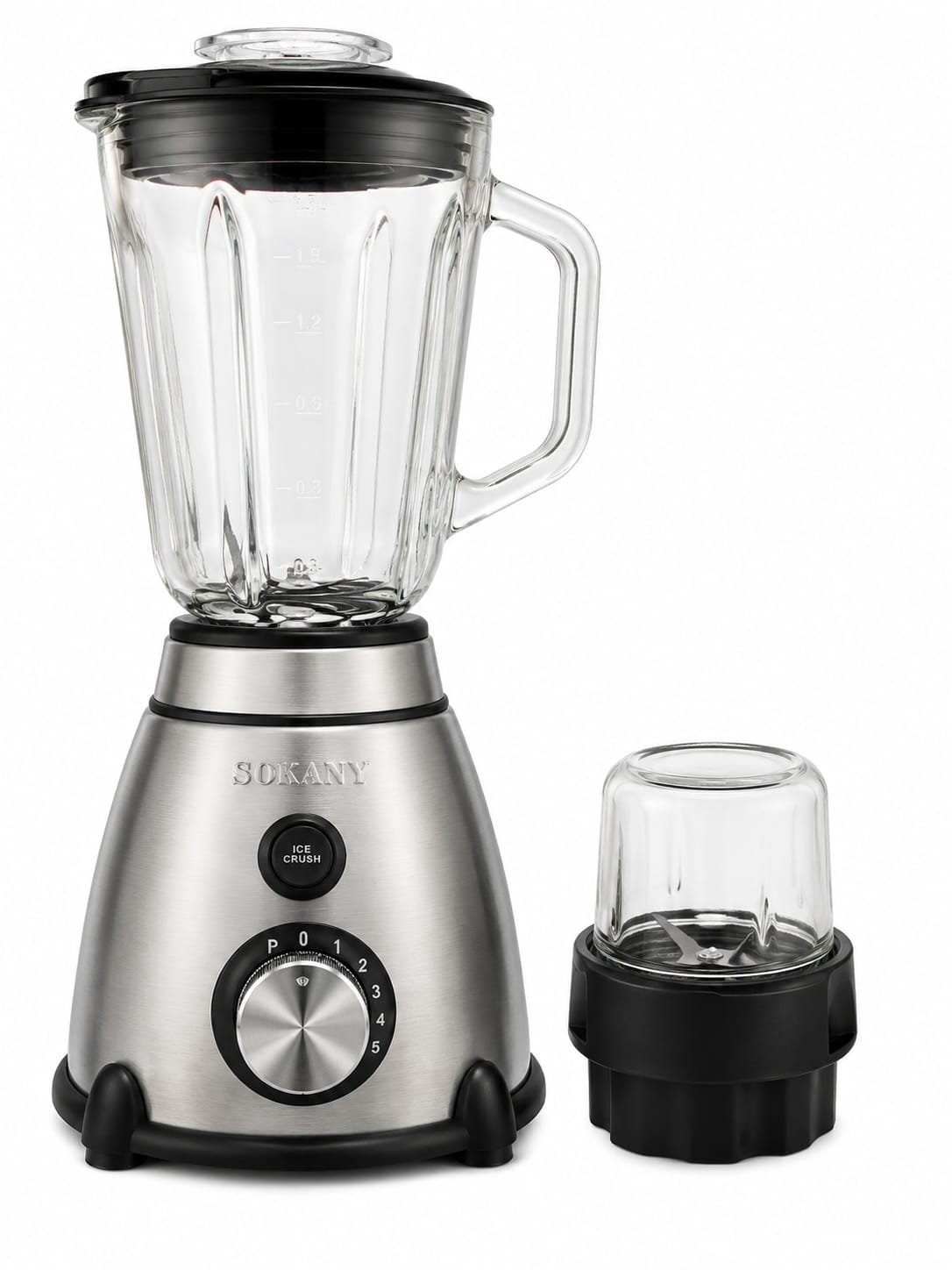 SOKANY Multi-Use Glass Blender | خلاط متعدد الاستخدام - Image 2