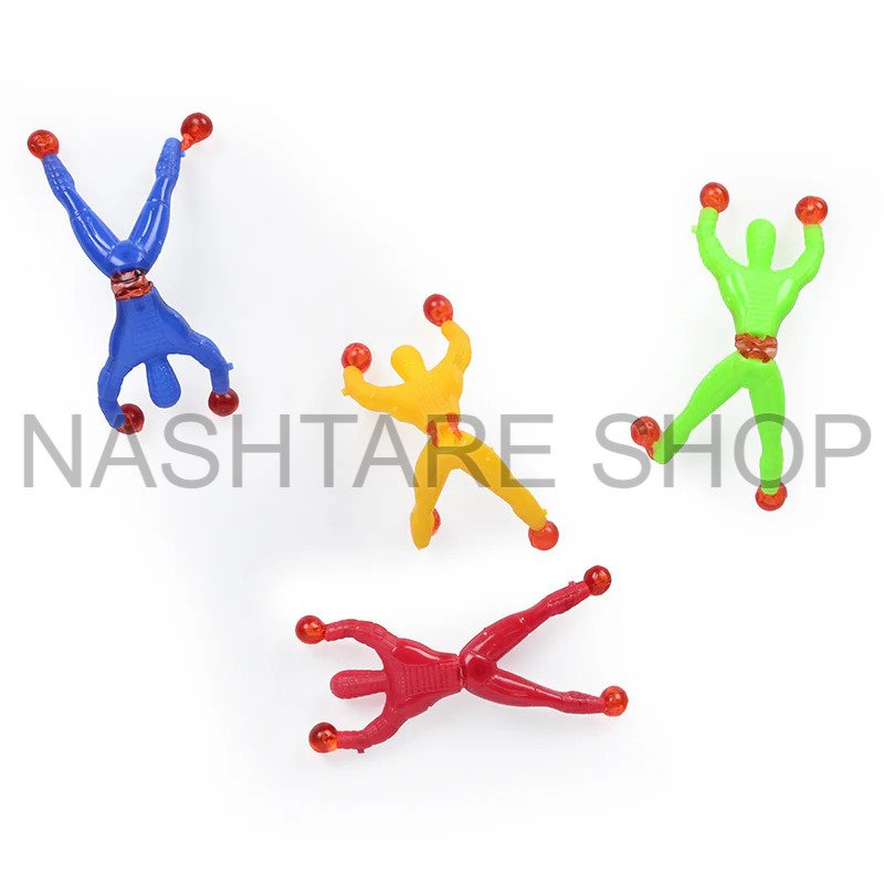 10 Pcs Flexible Sticky Men | مجموعة ألعاب لاصقة