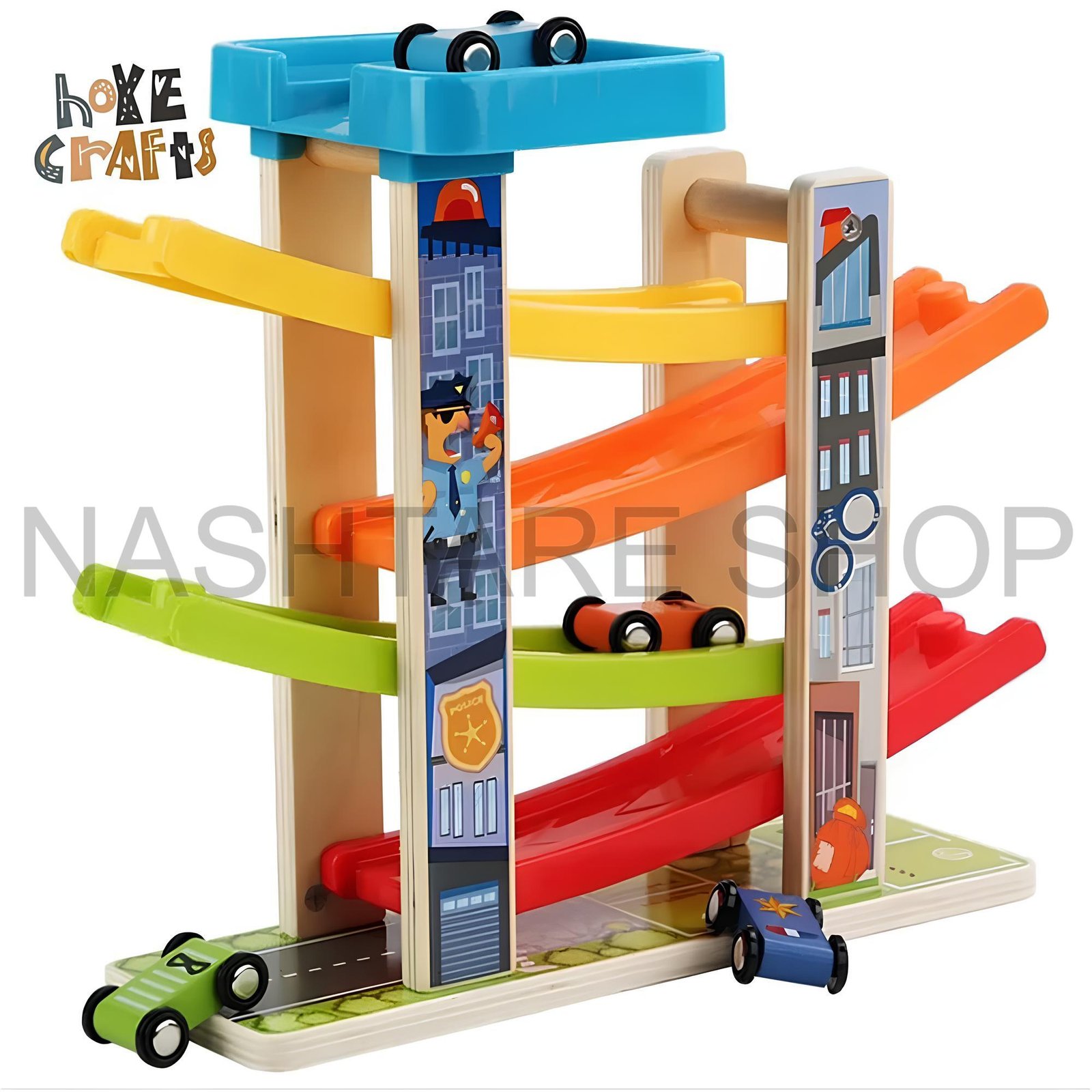 Wooden Race Track | مسار سباق خشبي