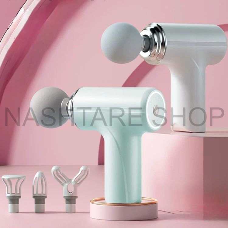 Rechargeable Deep Tissue Massage Gun | مسدس تدليك للأنسجة العميقة قابل لإعادة الشحن