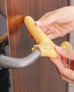 Silicone Door Handle Protective Cover | غلاف سيليكون واقٍ لمقبض الباب