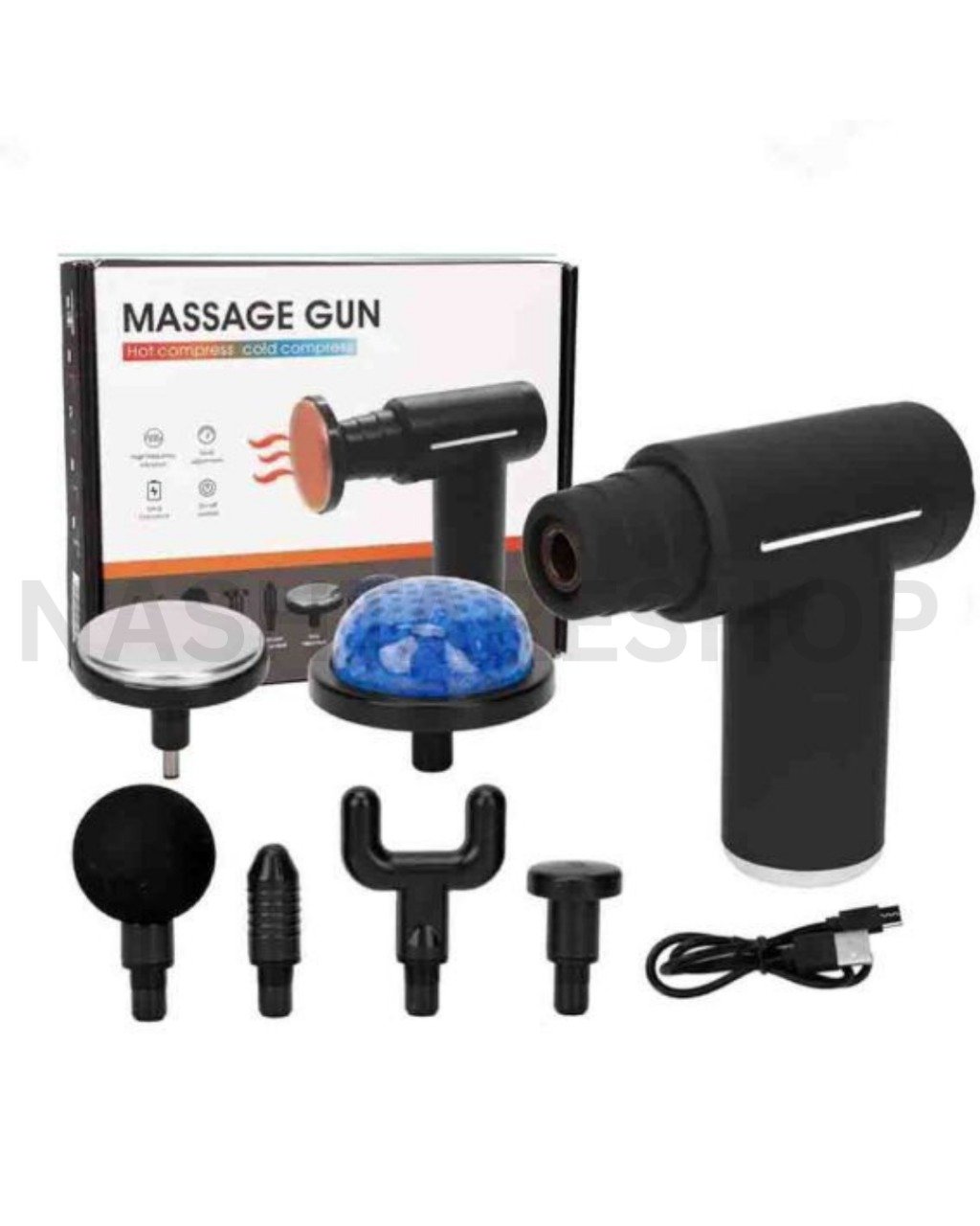 Rechargeable Massage Gun | مسدس مساج قابل للشحن