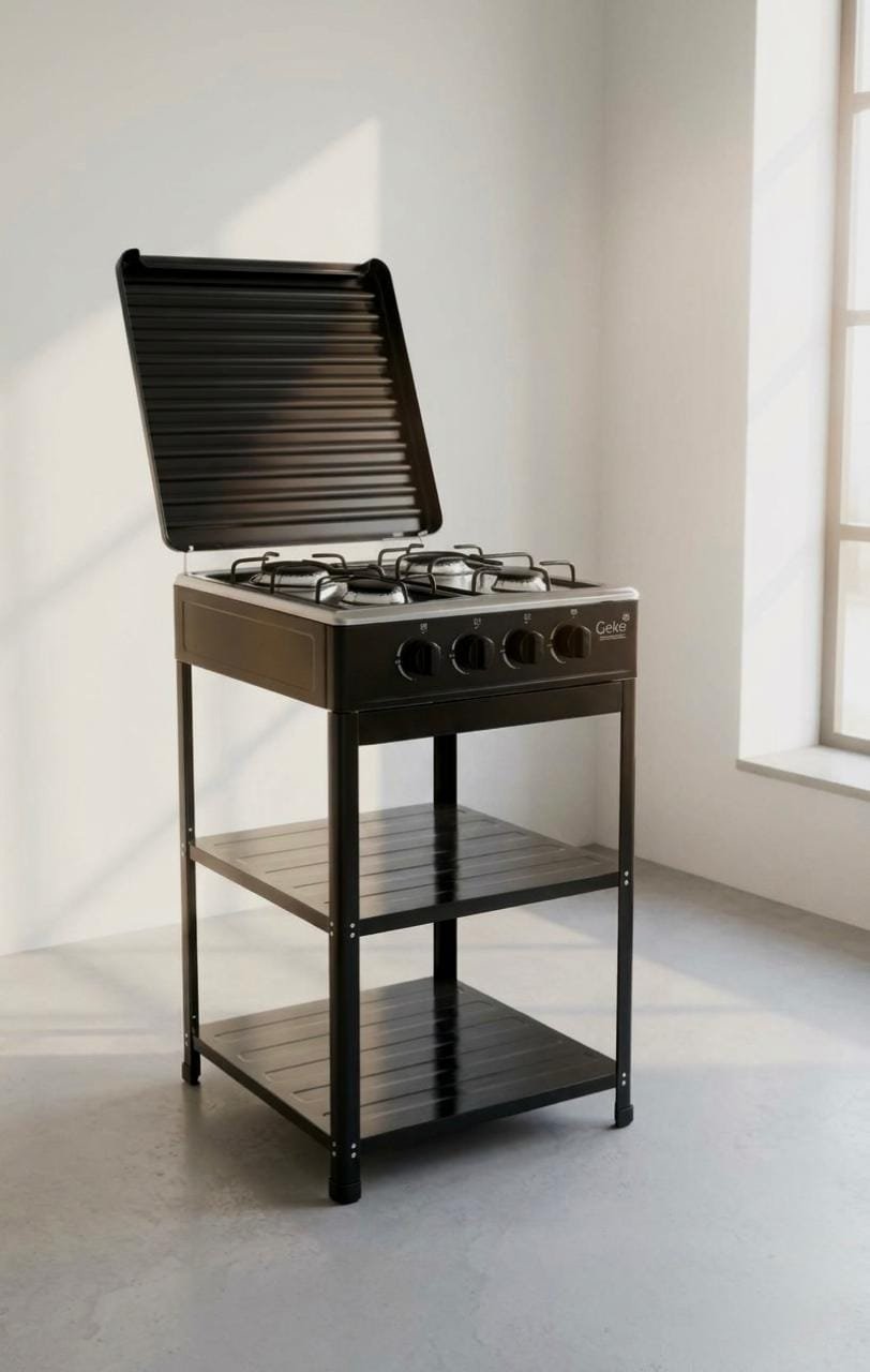 GEBE 4 Burner Gas Stove | موقد غاز أربع شعلات