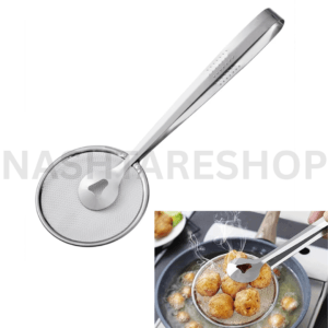 Oil filter clip with fine mesh - ملقط الزيت مع شبك