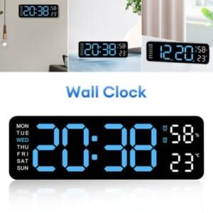 LED Wall Clock |  ساعة حائط رقمية