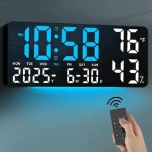 Smart Digital Clock |  ساعة حائط رقمية