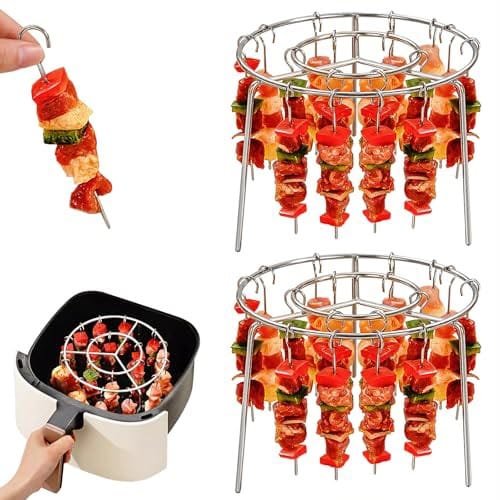 Air Fryer Skewer Rack | رف أسياخ للقلاية الهوائية