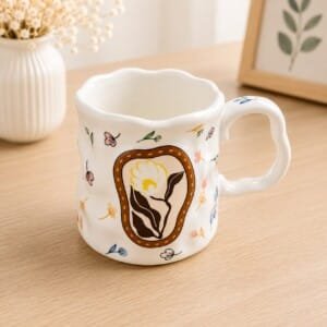 Rose Tea Cup | فنجان شاي بتصميم الوردة