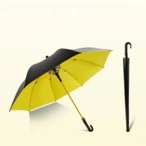 Umbrella With Handel & Plastic Cover | مظلة بمقبض وغطاء بلاستيكي