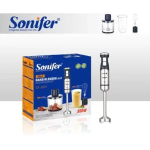 Sonifer Hand Blender Set 4-in-1 800W | طقم خلاط يدوي سونيفر